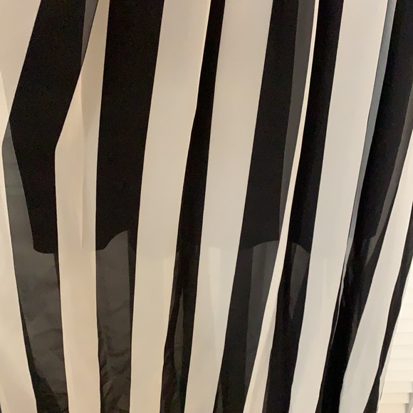 Black and white see-through dress - Picture 6 of 6